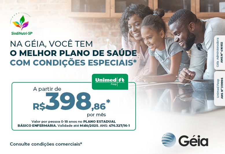 VANTAGENS NO PLANO DE SAÚDE DA UNIMED FESP VIA PARCERIA COM A GÉIA